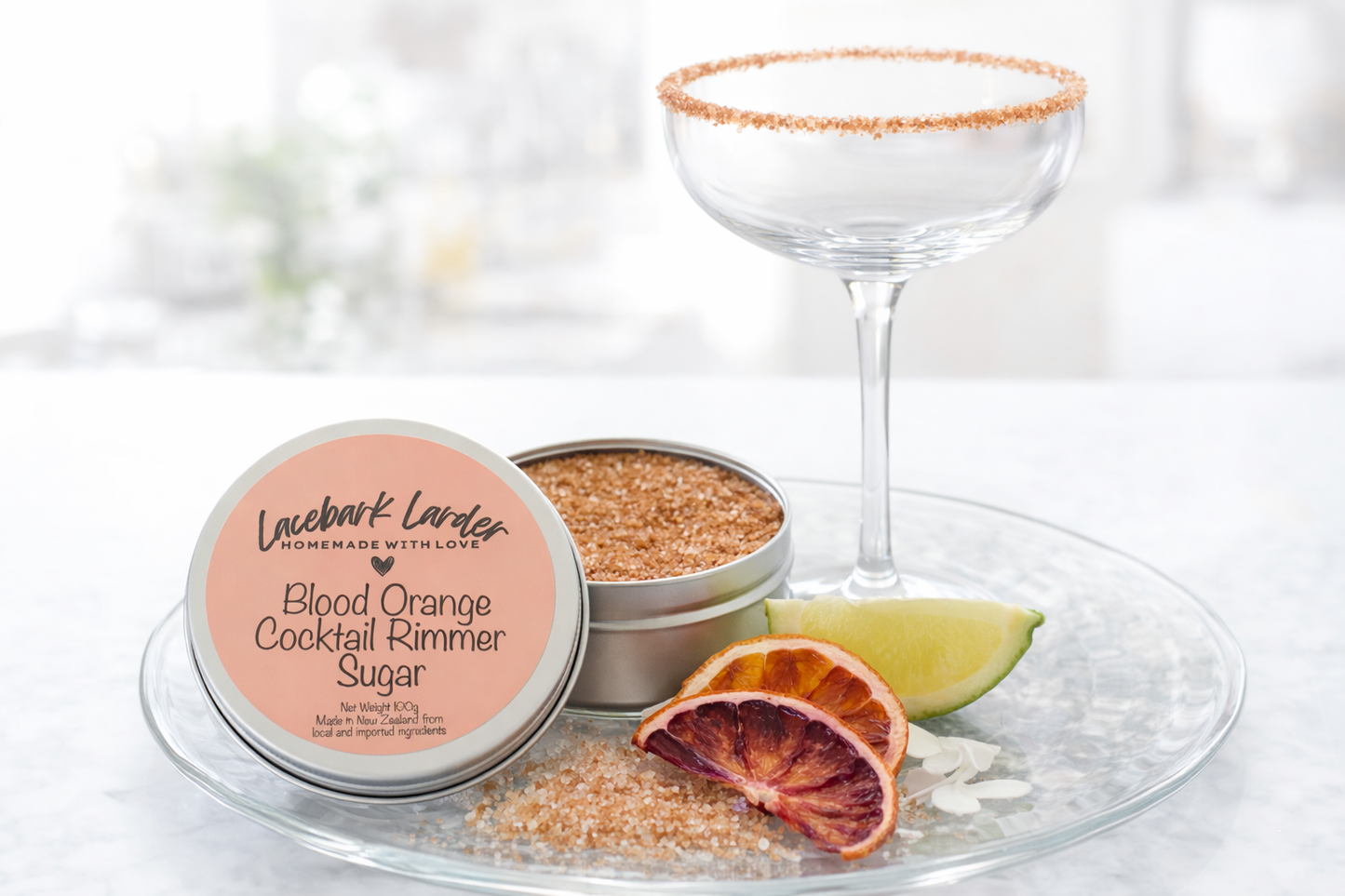 Blood Orange Cocktail Rimmer Sugar