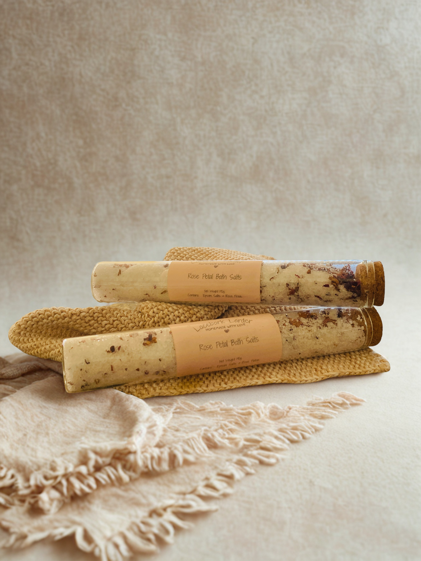 Rose Petal Bath Salts