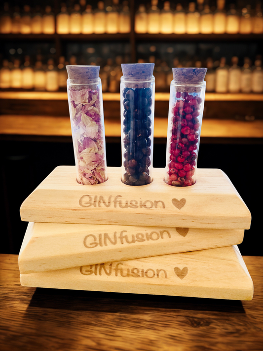 GINfusion Trio Wooden Holder