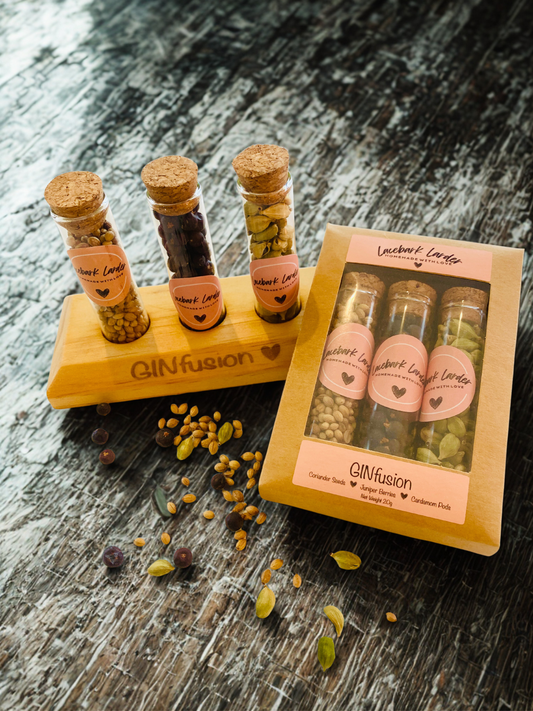 GINfusion Trio - Coriander Seeds, Juniper Berries & Cardamom Pods