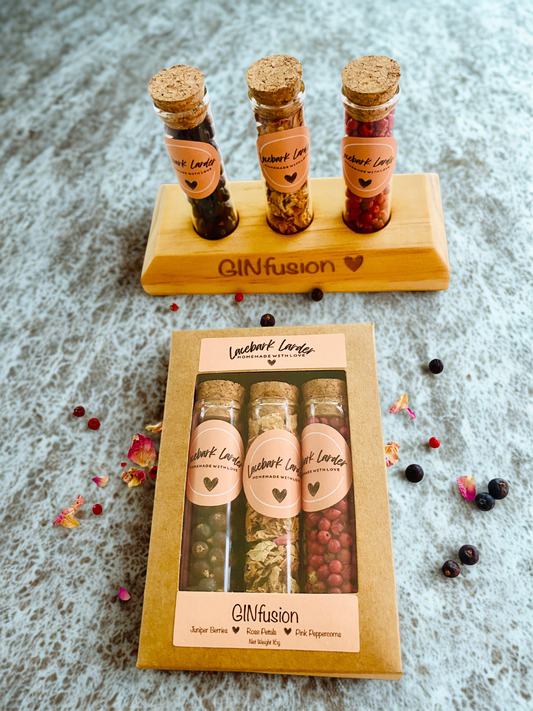 GINfusion Trio - Juniper Berries, Rose Petals & Pink Peppercorns
